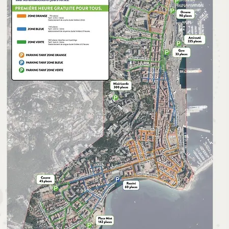 Le Du Cardinal Central/ Wifi/ à Pieds! Appartement Ajaccio (Corsica)