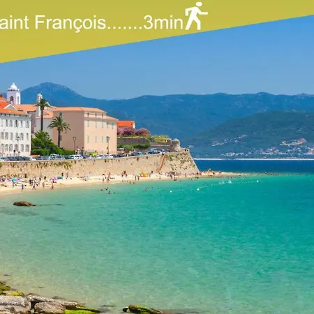 Appartamento Le Du Cardinal Central/ Wifi/ Ajaccio à Pieds!