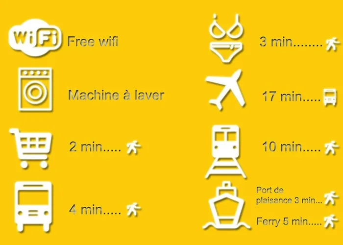 Apartment Le Du Cardinal Central/ Wifi/ A Pieds! *